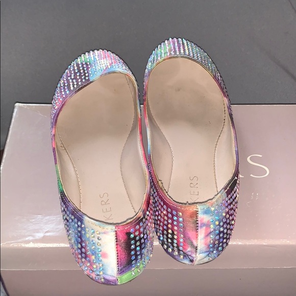 Bakers Multicolor Rhinestone Flats - Picture 4 of 6